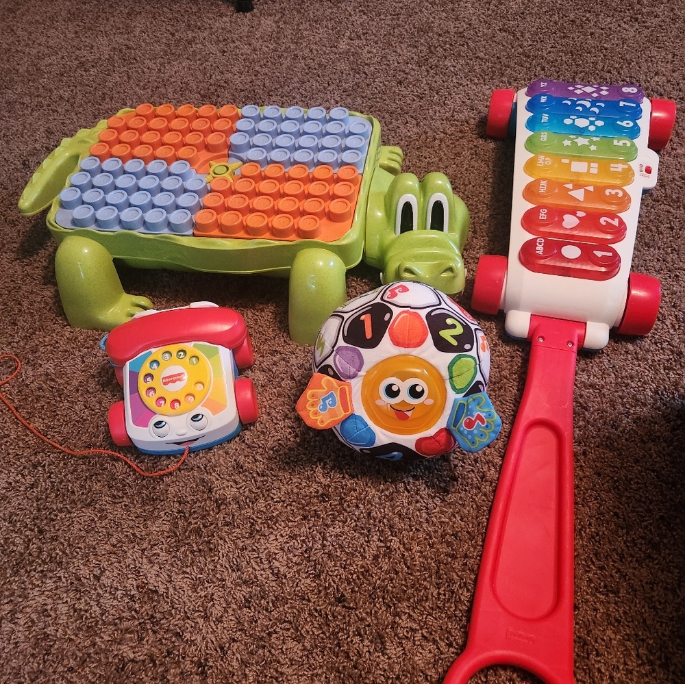 Group of Toddler Toys
